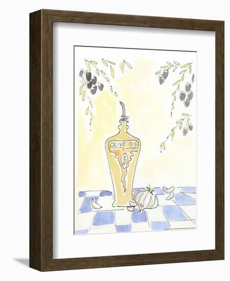 Olive Oil Garlic-Alan Paul-Framed Art Print