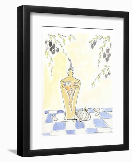 Olive Oil Garlic-Alan Paul-Framed Art Print