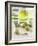 Olive Oil, Green Olives and Rosemary on Chopping Board-Jo Kirchherr-Framed Photographic Print