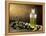 Olive Oil in Bottle, Olives-Michael Brauner-Framed Premier Image Canvas