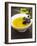 Olive Oil in Small Bowl with Black Olives-null-Framed Photographic Print