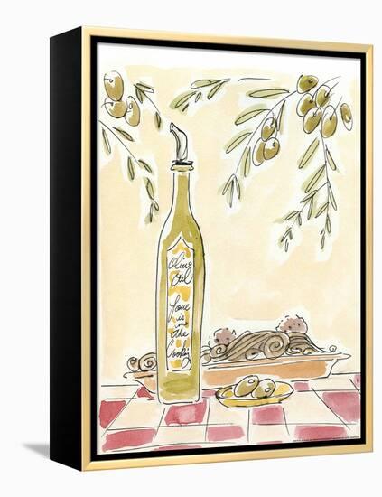 Olive Oil Love-Alan Paul-Framed Stretched Canvas