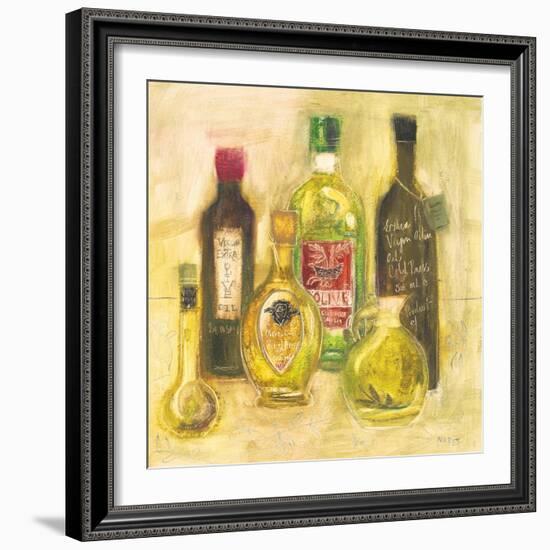 Olive Oil Sketch-Maret Hensick-Framed Art Print