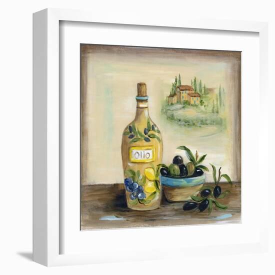 Olive Oil View-Marilyn Dunlap-Framed Art Print