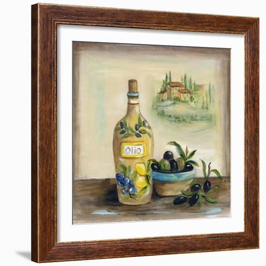 Olive Oil View-Marilyn Dunlap-Framed Art Print