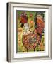 Olive Rooster-Jill Mayberg-Framed Giclee Print