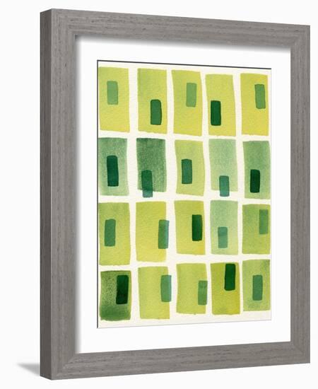 Olive Stack II-Nikki Galapon-Framed Art Print