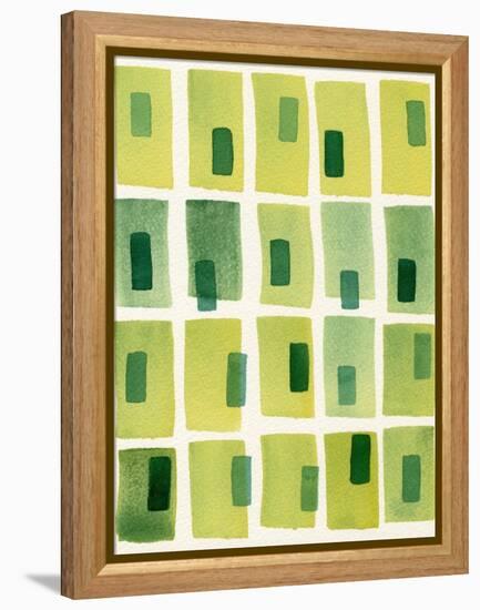 Olive Stack II-Nikki Galapon-Framed Stretched Canvas