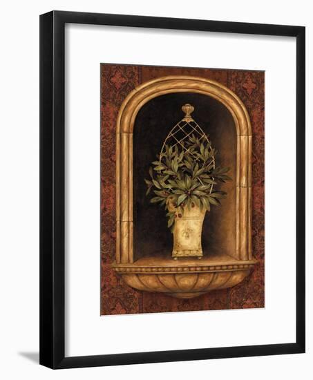 Olive Topiary Niches II-Pamela Gladding-Framed Premium Giclee Print