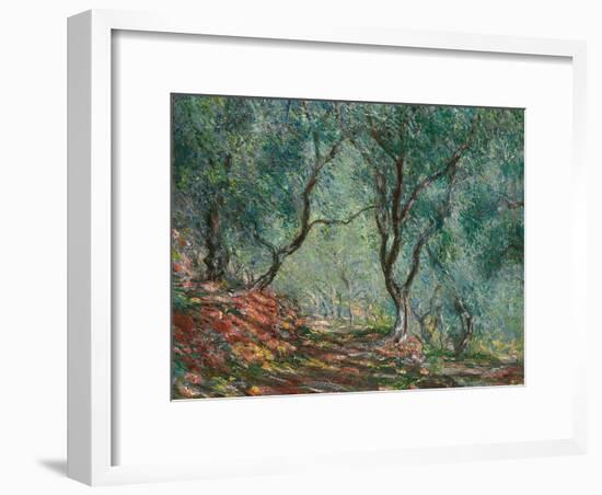 Olive Trees in the Moreno Garden, 1884-Claude Monet-Framed Giclee Print