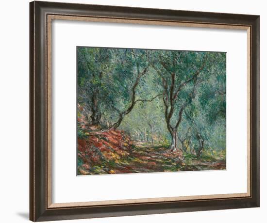 Olive Trees in the Moreno Garden, 1884-Claude Monet-Framed Giclee Print