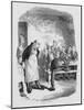 Oliver Asking for More, from 'The Adventures of Oliver Twist' by Charles Dickens-George Cruikshank-Mounted Giclee Print