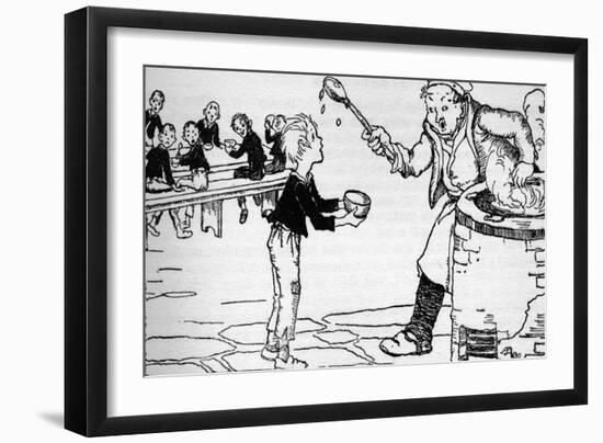 Oliver Asks for More, 1937-Anne Anderson-Framed Giclee Print