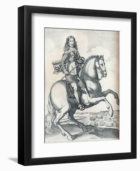 'Oliver Cromwell', 1640-Unknown-Framed Giclee Print