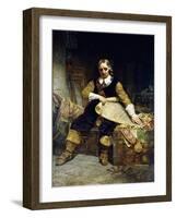 Oliver Cromwell, 1867-Emanuel Leutze-Framed Giclee Print