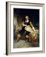 Oliver Cromwell, 1867-Emanuel Leutze-Framed Giclee Print