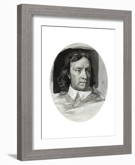 Oliver Cromwell, English Military Leader and Politician,1657-Samuel Cooper-Framed Giclee Print