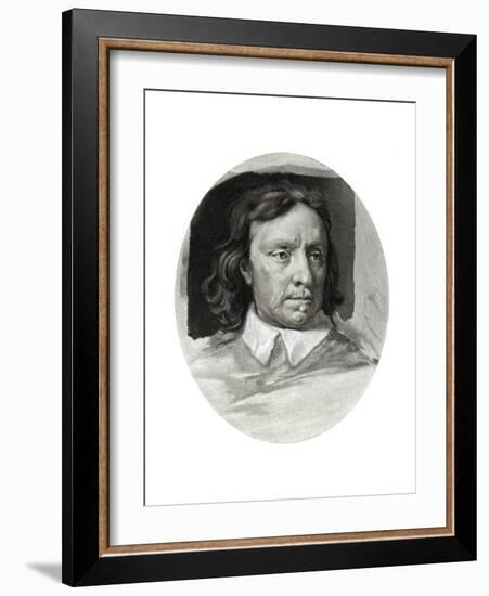 Oliver Cromwell, English Military Leader and Politician,1657-Samuel Cooper-Framed Giclee Print