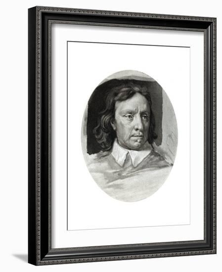 Oliver Cromwell, English Military Leader and Politician,1657-Samuel Cooper-Framed Giclee Print