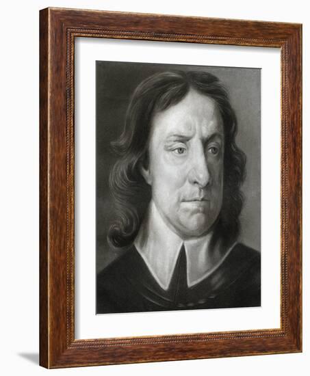 Oliver Cromwell, English Military Leader and Politician,1657-Samuel Cooper-Framed Giclee Print