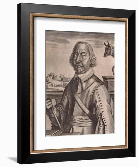 Oliver Cromwell, English Parliamentarian soldier and politician, c17th century (1894)-Unknown-Framed Giclee Print