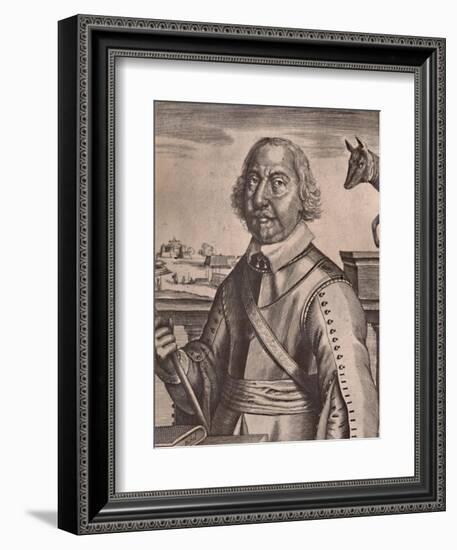 Oliver Cromwell, English Parliamentarian soldier and politician, c17th century (1894)-Unknown-Framed Giclee Print