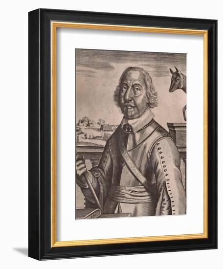 Oliver Cromwell, English Parliamentarian soldier and politician, c17th century (1894)-Unknown-Framed Giclee Print