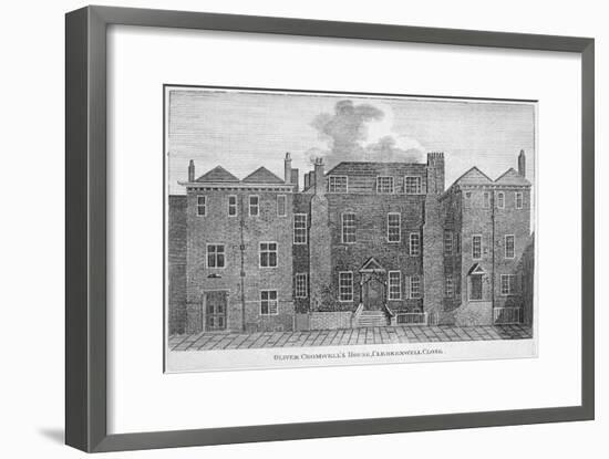 'Oliver Cromwell's House, Clerkenwell Close', London, 19th century-Unknown-Framed Giclee Print