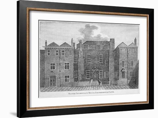 'Oliver Cromwell's House, Clerkenwell Close', London, 19th century-Unknown-Framed Giclee Print