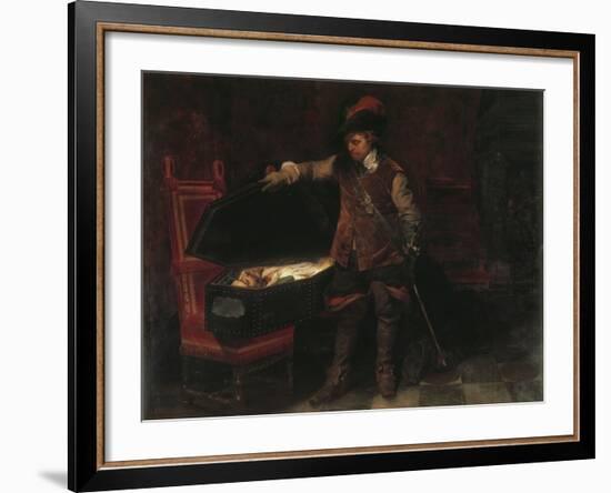 Oliver Cromwell-Paul Delaroche-Framed Giclee Print