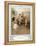 Oliver Goldsmith 's play She Stoops to Conque-Hugh Thomson-Framed Premier Image Canvas