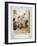 Oliver Goldsmith 's play She Stoops to Conque-Hugh Thomson-Framed Giclee Print