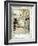 Oliver Goldsmith 's play She Stoops to Conque-Hugh Thomson-Framed Giclee Print