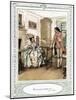 Oliver Goldsmith 's play She Stoops to Conque-Hugh Thomson-Mounted Giclee Print