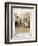 Oliver Goldsmith 's play She Stoops to Conque-Hugh Thomson-Framed Giclee Print