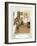 Oliver Goldsmith 's play She Stoops to Conque-Hugh Thomson-Framed Giclee Print