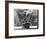 Oliver Hardy, Stan Laurel, Liberty, 1929-null-Framed Photographic Print