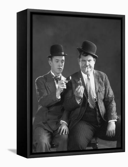 Oliver Hardy, Stan Laurel-null-Framed Premier Image Canvas