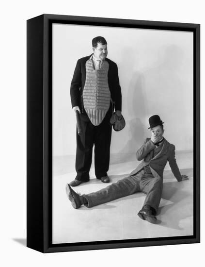 Oliver Hardy, Stan Laurel-null-Framed Premier Image Canvas