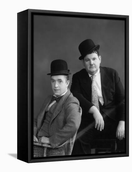 Oliver Hardy, Stan Laurel-null-Framed Premier Image Canvas