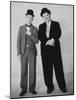 Oliver Hardy, Stan Laurel-null-Mounted Photographic Print