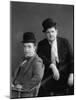 Oliver Hardy, Stan Laurel-null-Mounted Photographic Print