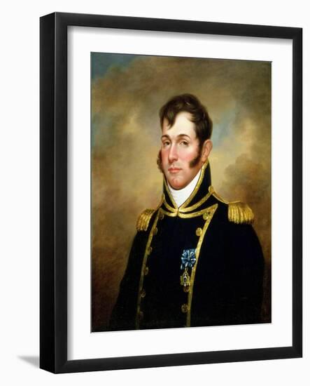 Oliver Hazard Perry (1785-1819), C.1813-14-Rembrandt Peale-Framed Giclee Print