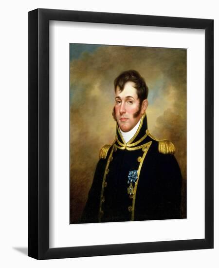 Oliver Hazard Perry (1785-1819), C.1813-14-Rembrandt Peale-Framed Giclee Print