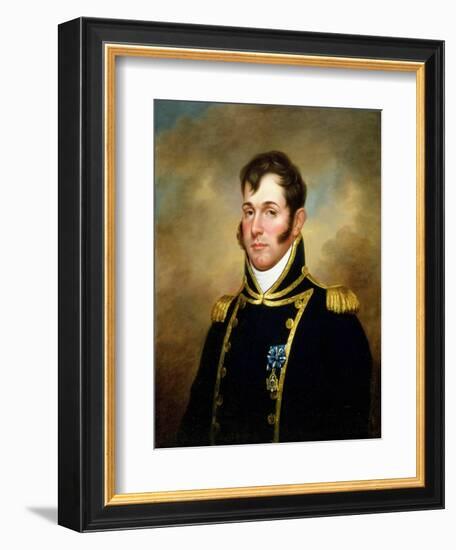 Oliver Hazard Perry (1785-1819), C.1813-14-Rembrandt Peale-Framed Giclee Print