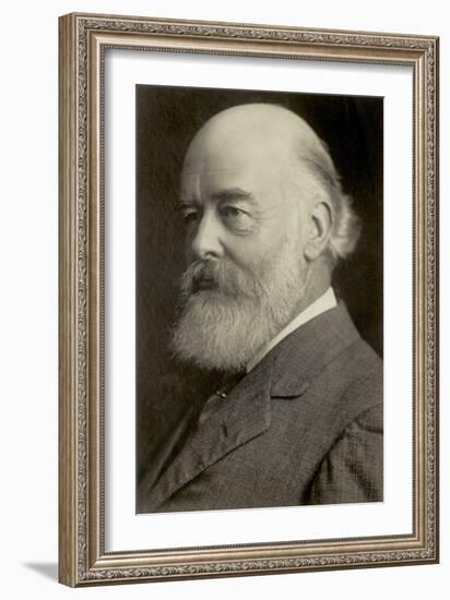 Oliver Lodge, English Physicist and Inventor-Science Source-Framed Giclee Print