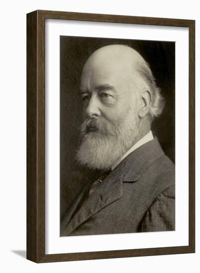 Oliver Lodge, English Physicist and Inventor-Science Source-Framed Giclee Print