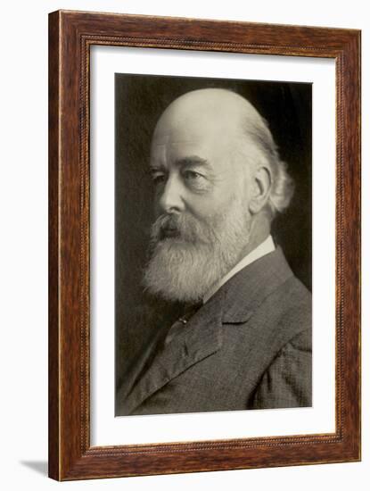 Oliver Lodge, English Physicist and Inventor-Science Source-Framed Giclee Print