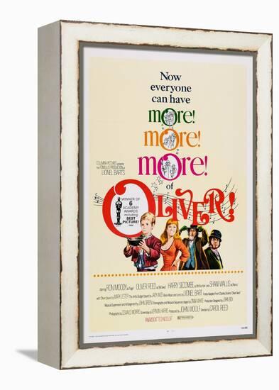 Oliver!, Mark Lester, Shani Wallis, Ron Moody, Oliver Reed, 1968-null-Framed Stretched Canvas