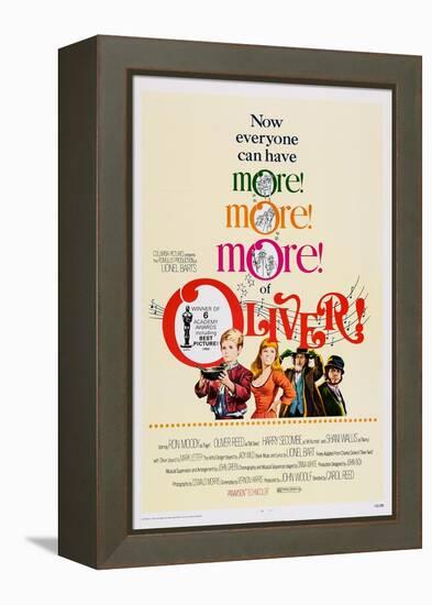 Oliver!, Mark Lester, Shani Wallis, Ron Moody, Oliver Reed, 1968-null-Framed Stretched Canvas